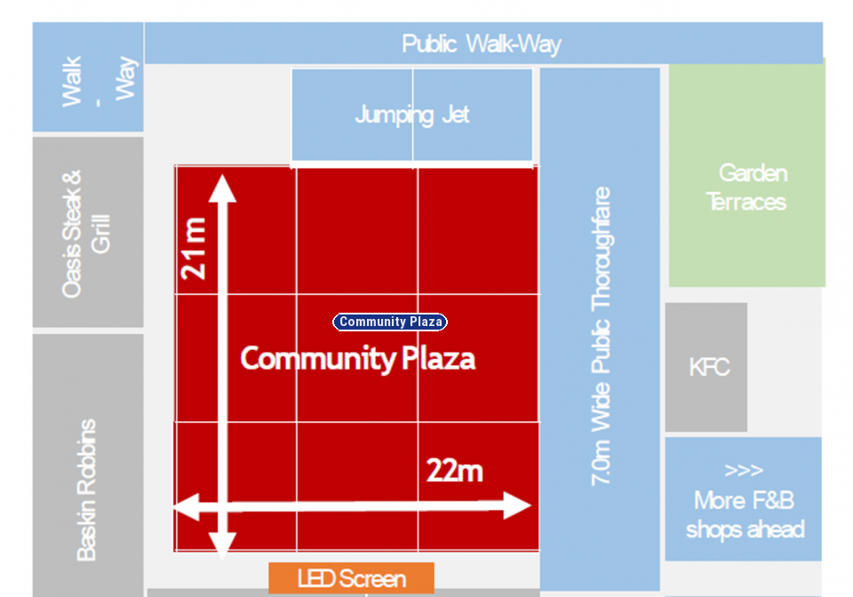 Oasis Terraces L1 Community Plaza